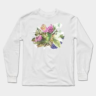 Australian native flowers arrangement design Long Sleeve T-Shirt